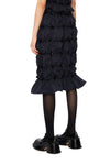 SHUSHUTONG pleated mid skirt aw21sk08 dark blue